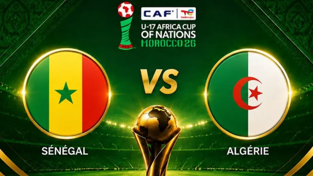 CAN U17: Ikuti Senegal vs Aljazair langsung di Foot Africa!