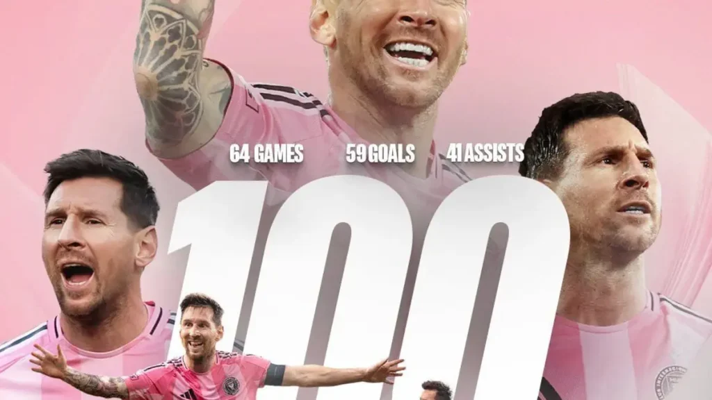 AS: Lionel Messi mencetak rekor MLS baru